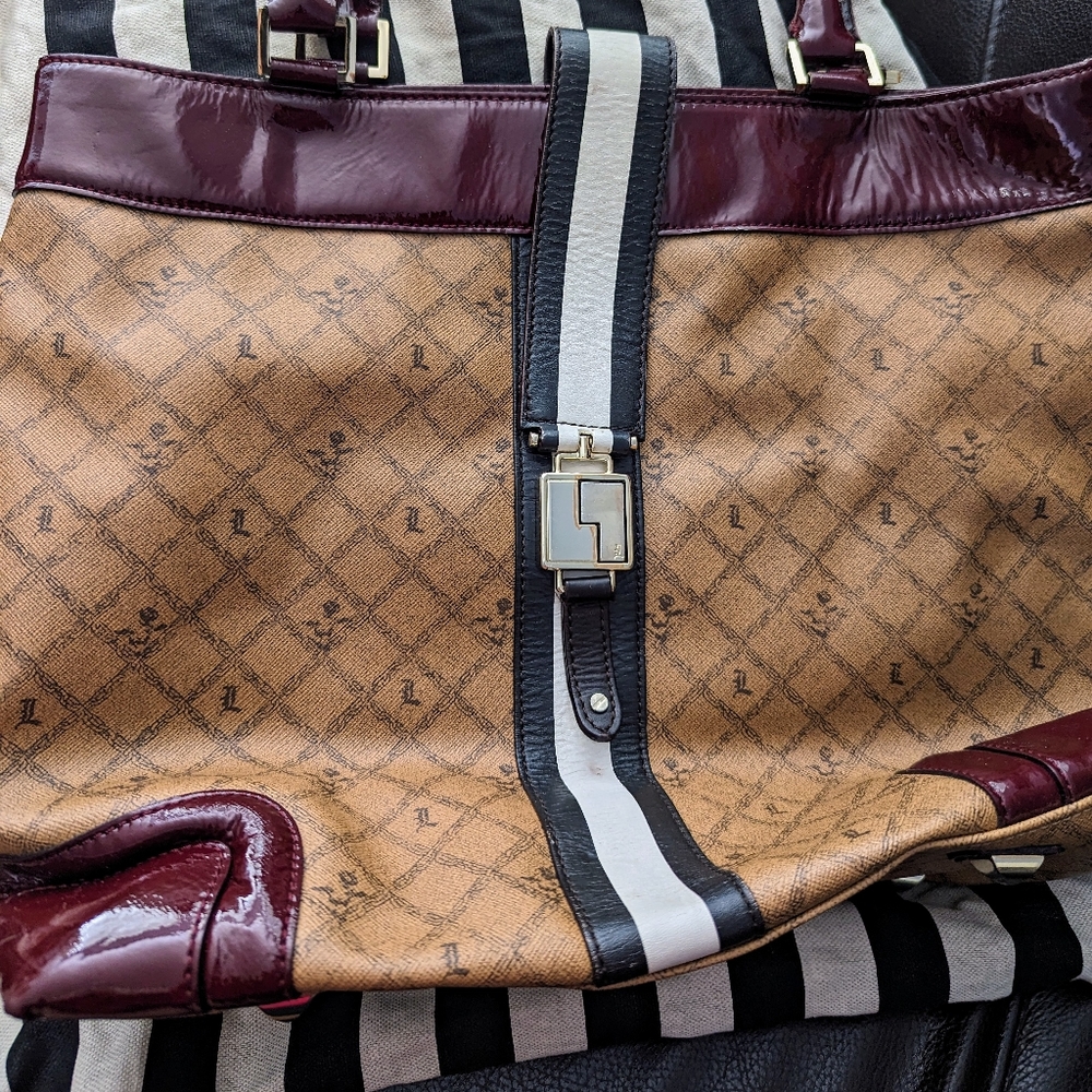 L.A.M.B leather handbag